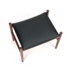 Deense ottoman vintage model in teak