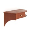 Open Mid-Century small teak wall unit with a drawer