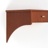 Open Mid-Century small teak wall unit with a drawer