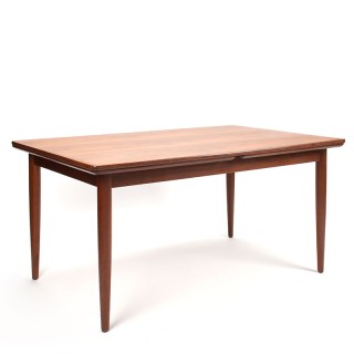 Large Danish design extendable dining table by Sorø Stole