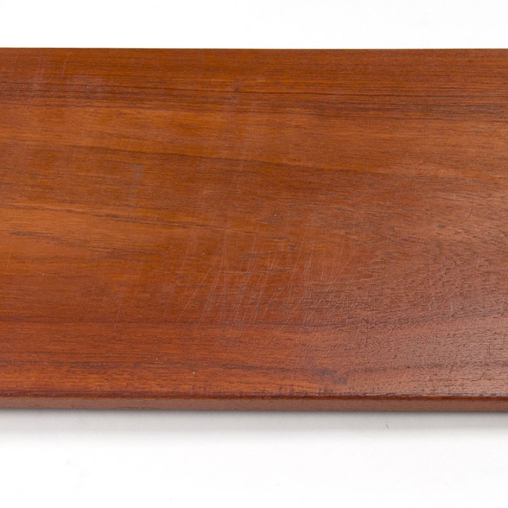 Mid-Century teakhouten wandsysteem/ boekenplanken