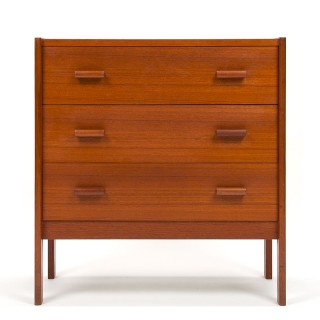 Deense klein model Mid-Century ladekast van Vitré