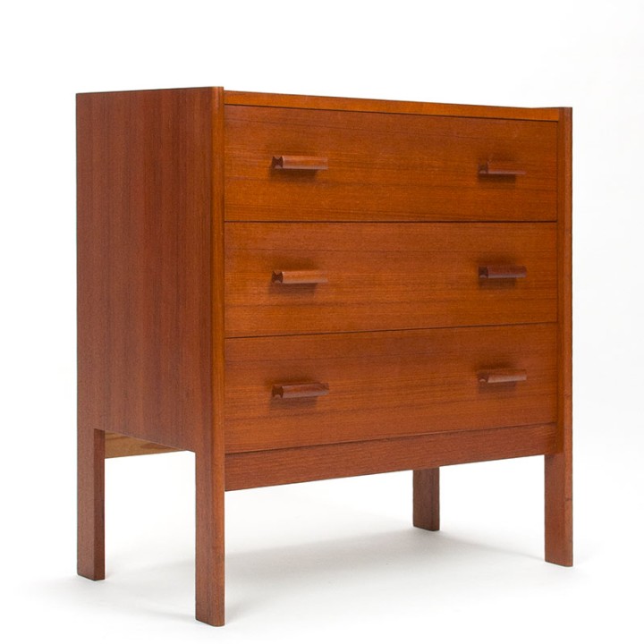Deense klein model Mid-Century ladekast van Vitré