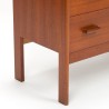 Small-model Danish Mid-Century chest of drawers by Vitré