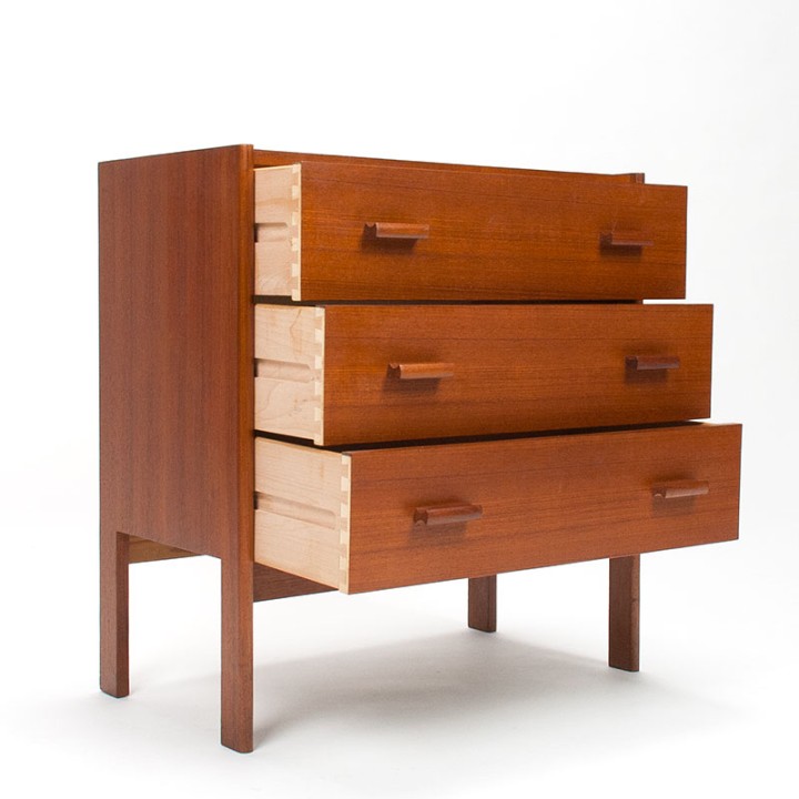Deense klein model Mid-Century ladekast van Vitré