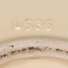 Verceram French vintage leaf-shaped dish