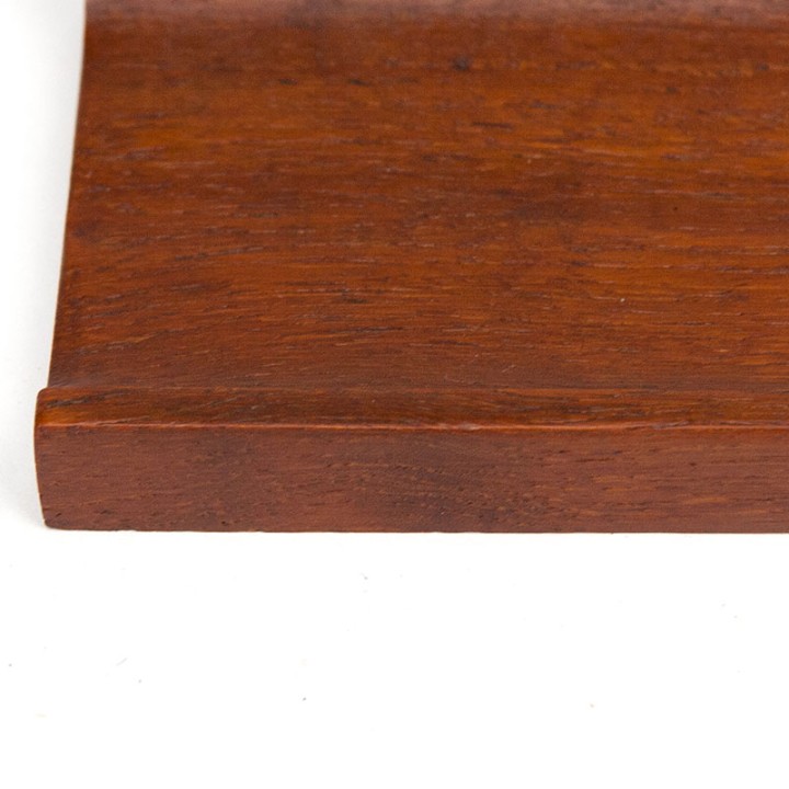 Teakhouten pennenhouder uit de periode 1950-1960