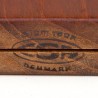 Vintage set of 4 teak bookends by ESA Denmark