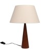 Teak Danish Mid-Century table lamp