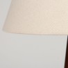 Teak Deens Mid-Century tafellampje
