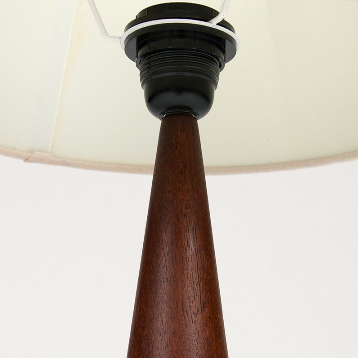 Teak Danish Mid-Century table lamp