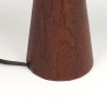 Teak Deens Mid-Century tafellampje