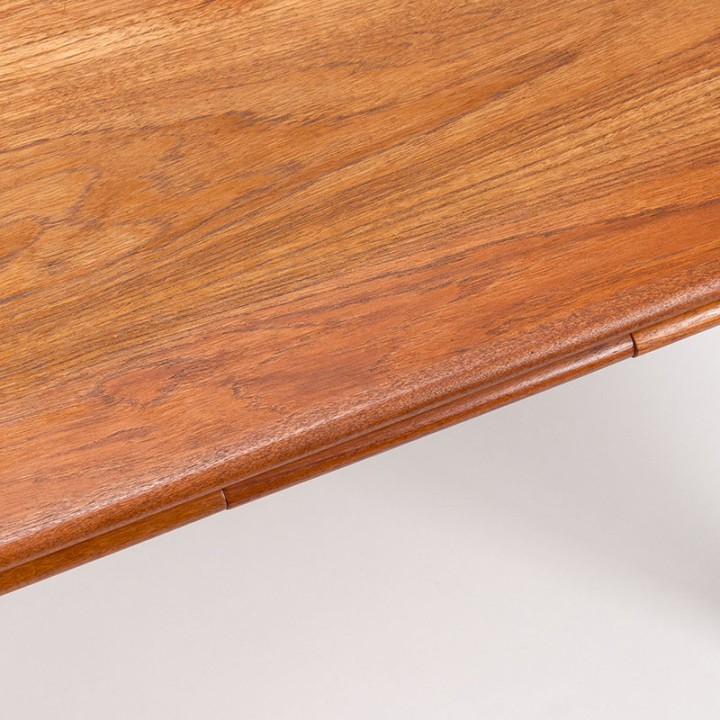 Deense vintage kleine uitschuifbare eettafel van N&R