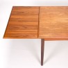 Deense vintage kleine uitschuifbare eettafel van N&R