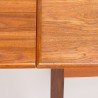 Deense vintage kleine uitschuifbare eettafel van N&R