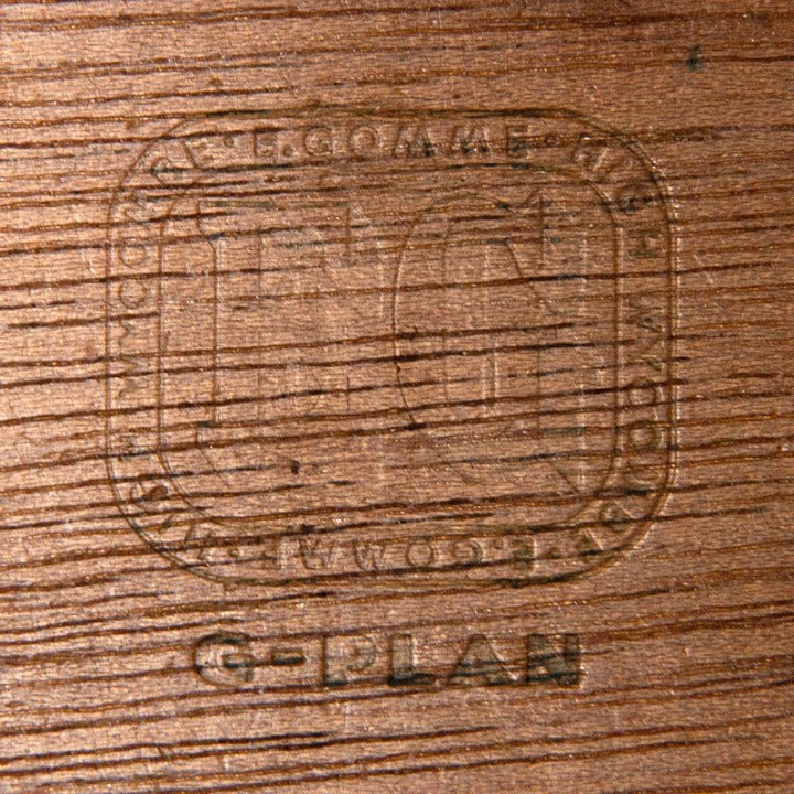 G-Plan Mid-Century lang Brasilia dressoir in teak