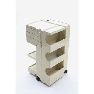 Vintage Joe Colombo Boby Trolly wit - Retro Studio