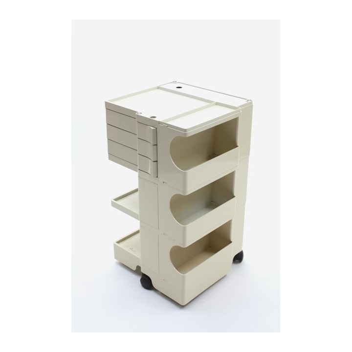 Vintage Joe Colombo Boby Trolly wit - Retro Studio