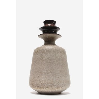 West-Germany vase beige/ brown - Retro Studio