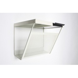 Metal wall/telephone rack by Pilastro