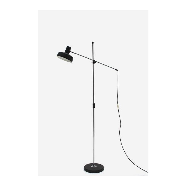 Floorlamp with black shade - Retro Studio