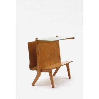 Plywood bijzettafel - Retro Studio