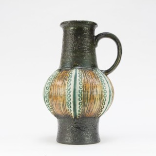 Large Jasba vase green - Retro Studio
