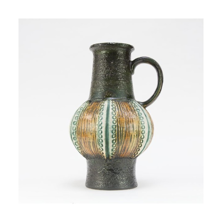 Large Jasba vase green - Retro Studio