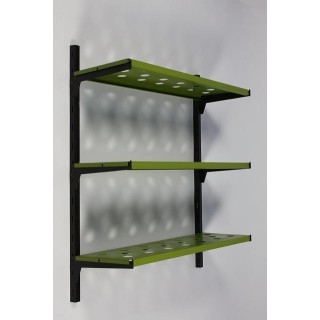 Metal wall rack green - Retro Studio