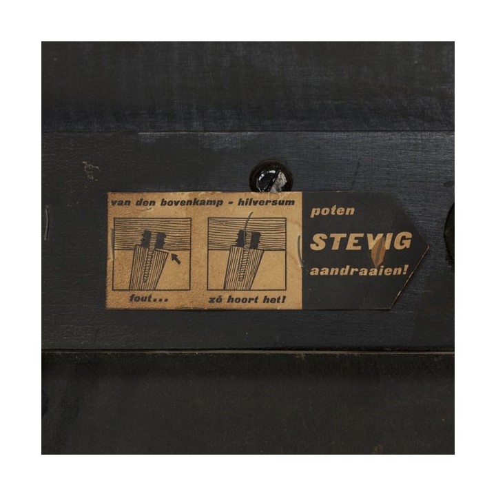 Vintage Bovenkamp salontafel driehoek - Retro Studio