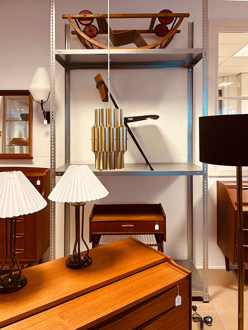 Fysieke winkel Deense vintage meubelen