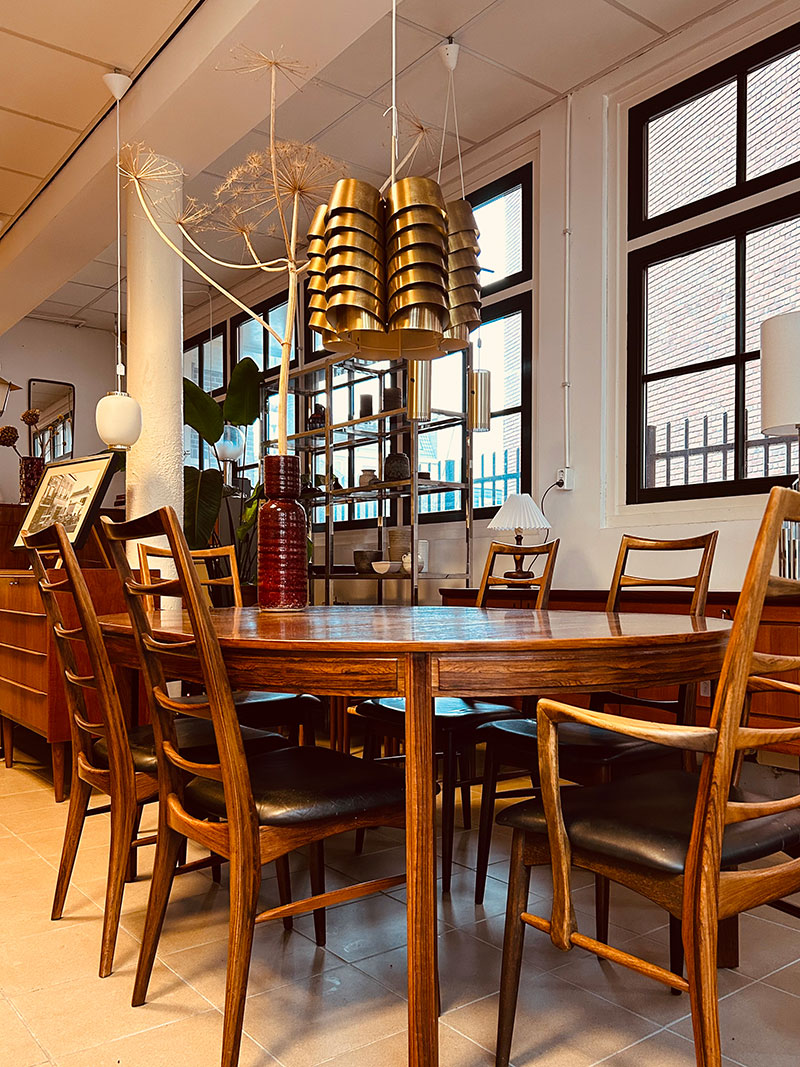 Mid-Century teak en palissander meubelen jaren 60